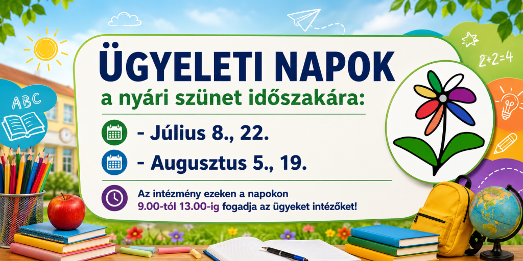 Nyári ügyelet kiemelt kép
